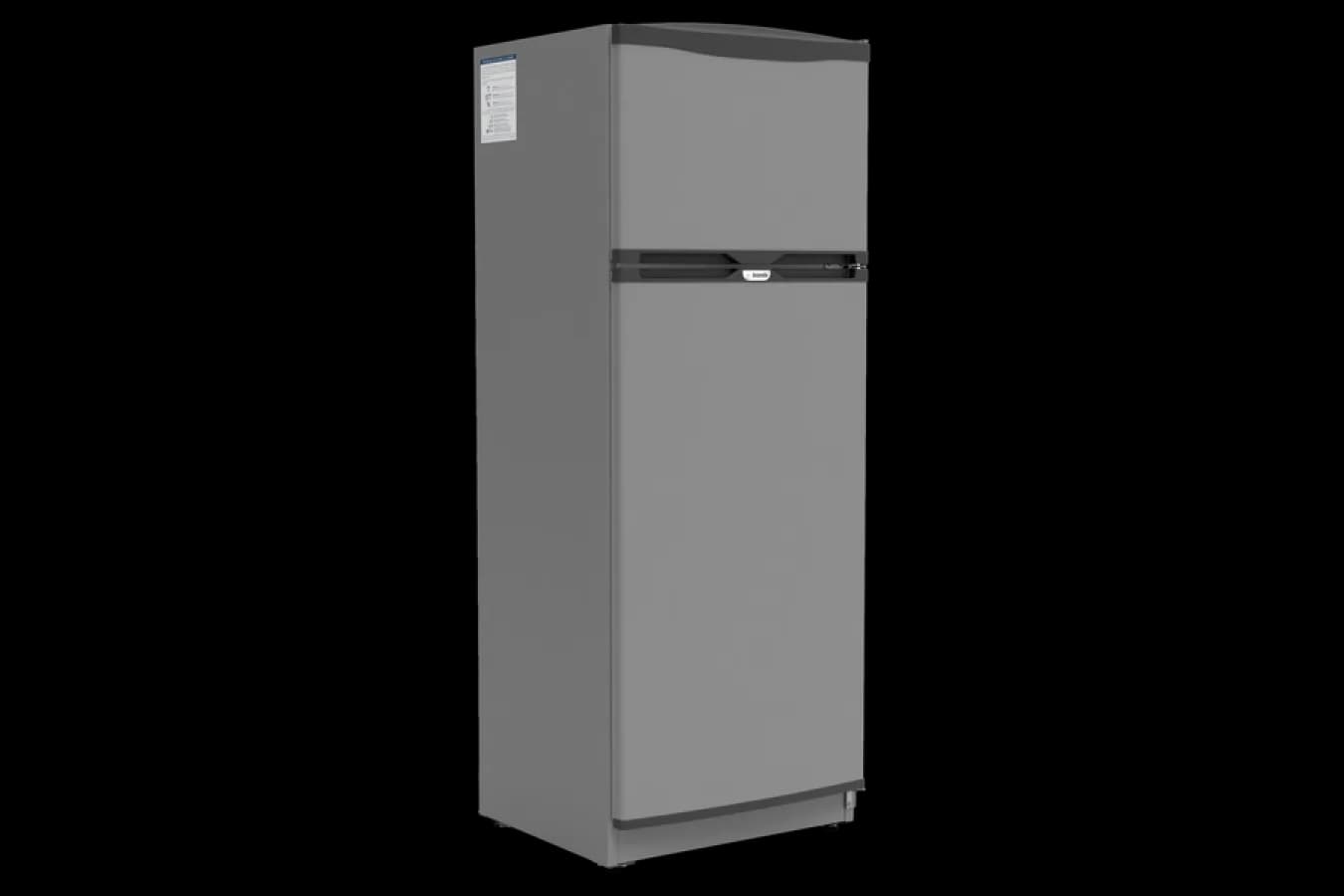 Heladera con freezer Bambi 16' 2P.PLATA M.1600P