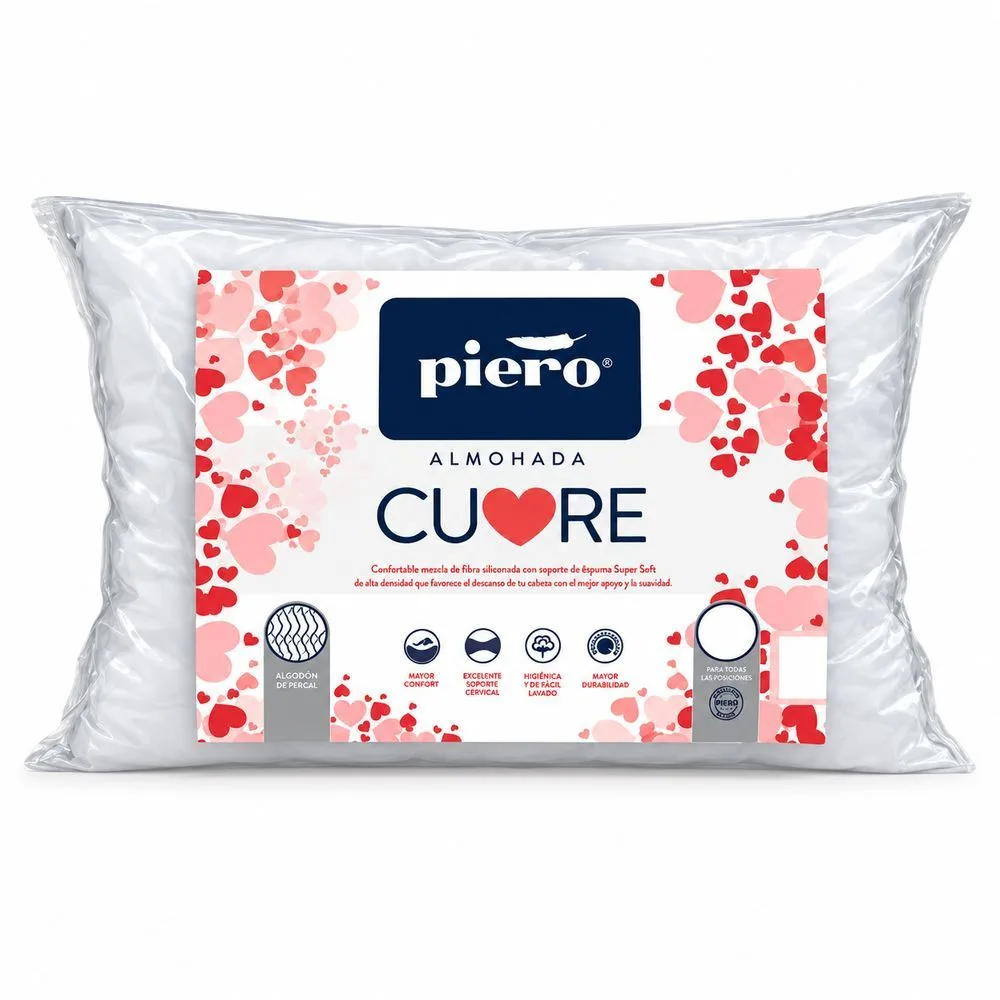 Almohada Piero Cuore X 70 Cm. 15%