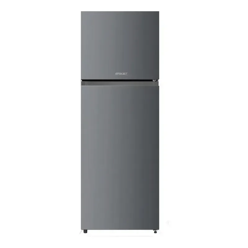 Heladera con freezer Briket 330L plata n/frost 325